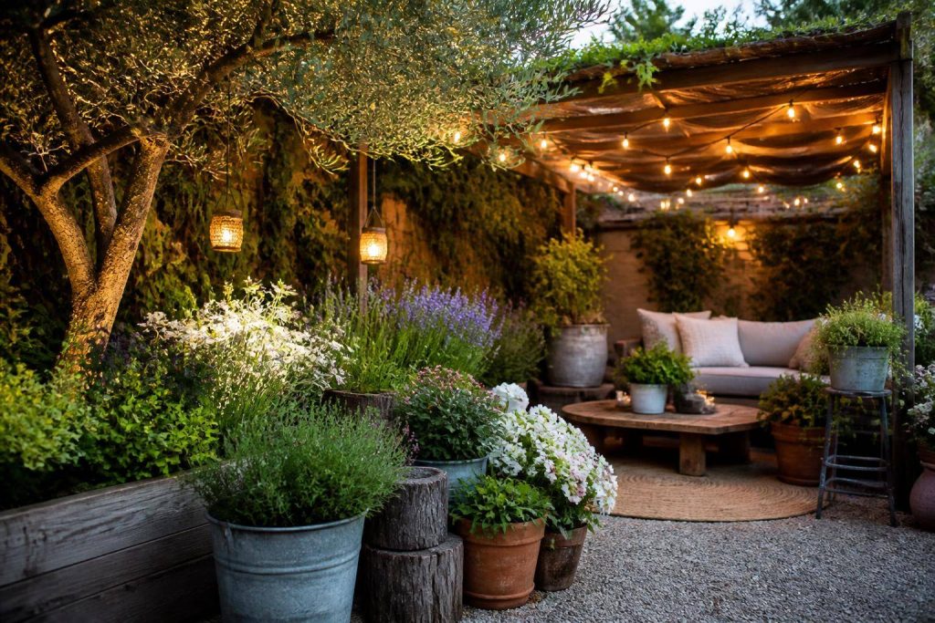 come arredare un giardino con piante e fiori