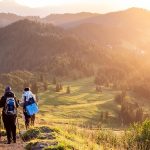 mountaineers, mountains, trail, mountaineering, valleys, mountain valleys, hills, people, hiking, hike, trekking, trek, sunrise, sunrays, alpine, adventure, landscape, mountain landscape, nature, outdoors, hiking, hiking, hiking, hiking, hiking, trekking